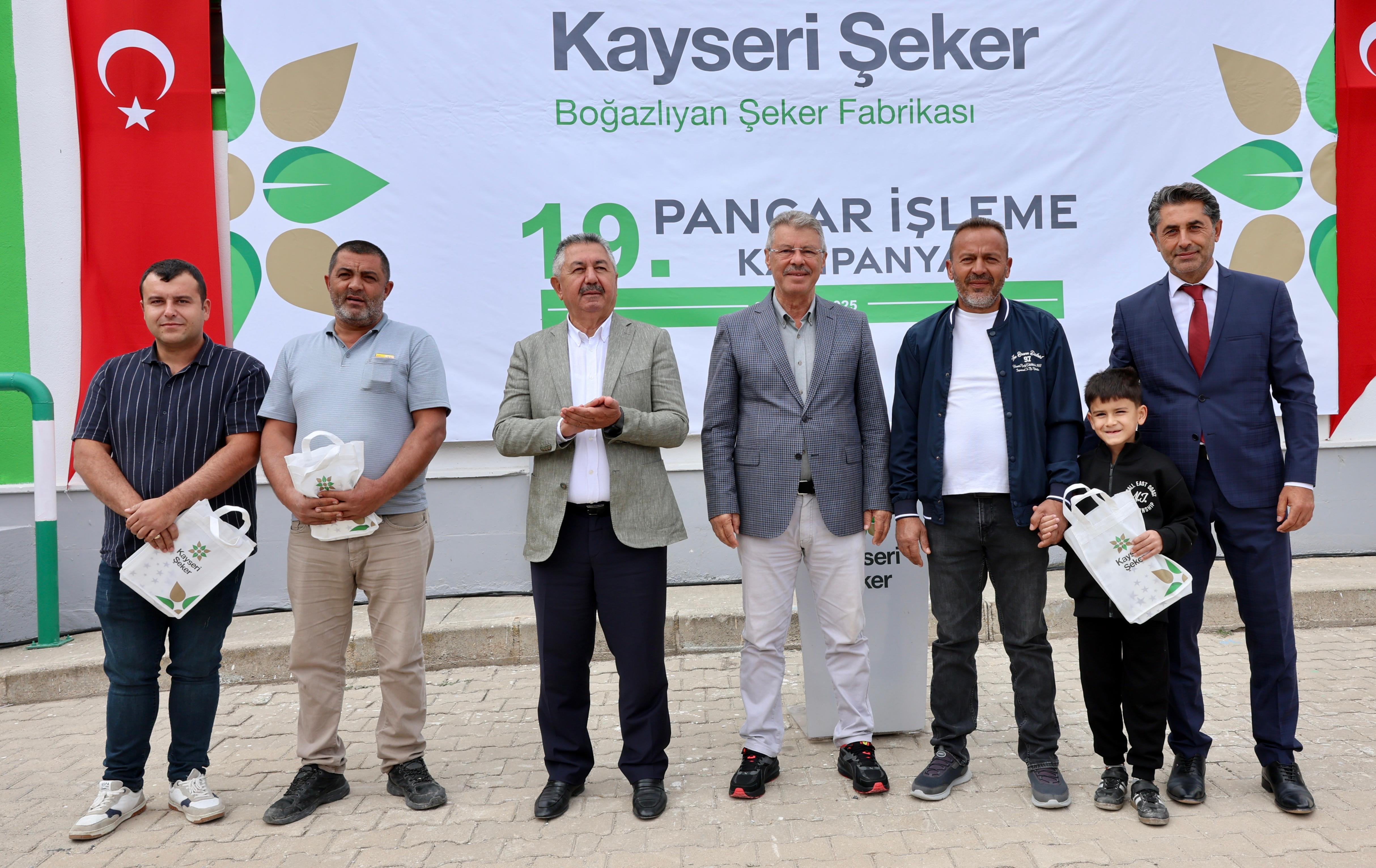 Kayseri Şeker ait  Boğazlıyan Şeker Fabrikası'nda 19. Kampanya Dönemi Coşkuyla Başladı